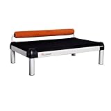 High snoozeSleeper Choco/Orange Bed LG Silver Foam