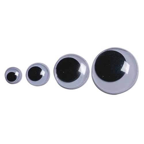 Yeux mobiles 10 mm en lot de 1000 pour animer les ateliers de dessin des enfants