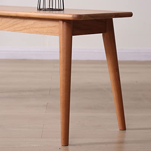 Banco otomano de madera premium para dormitorio elegante 6