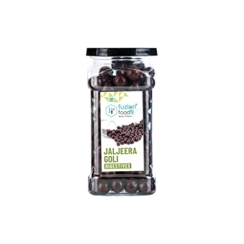 Image of Fuzion Foodz Jal Jeera Goli - (165g Each X Pack of 3) Chatpati Jal Jeera Goli Mukhwas - Digestive Pachak Goli Mouth Freshner After Meal Mukhwas, 495grams