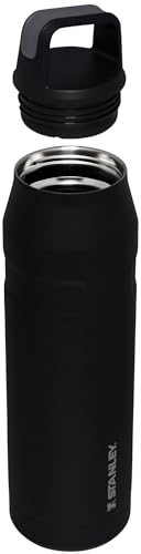 Image of Stanley IceFlow Cap and Carry Water Bottle | Wide Mouth Twist Lid | Lightweight & Leakproof for Travel & Sports | Insulated Stainless Steel | BPA-Free