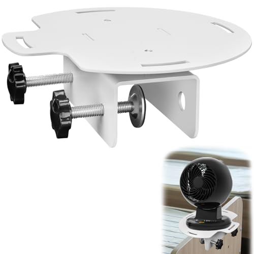 YZZHAJ Fan Holder for Dorm Bed, Bed Fan Holder, Universal Fan Bracket Fit Bunk & Lofted Bed, College Dorm Essentials