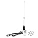 Long Range VHF Marine Radio Antenna 156-163MHz Antenna PL259 Connector with 16.5 Feet Low Loss Coaxial Cable for Midland Uniden Cobra Icom Yaesu Vertex Standard Marine Radio, Eifagur