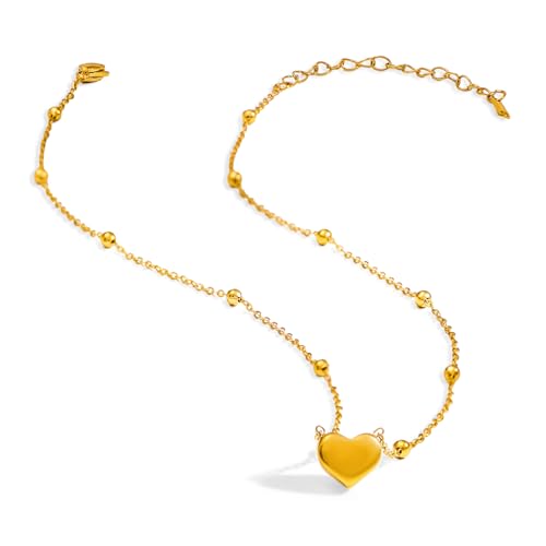 Image of Rubans Demi Fine Stainless Steel Pendant Chain Daily Gift for Women & Girls