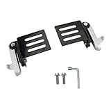 Yiju 2Pcs Electric Bike Folding Pegs Foldable Pedals Easy Installation Outdoor Antislip Footrest, Style C