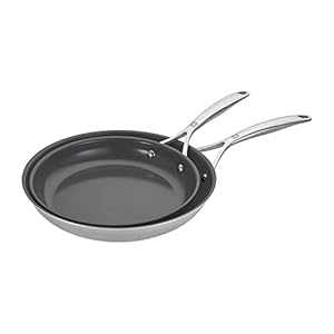 ZWILLING Spirit Energy + 2-pc Stainless Steel Ceramic Nonstick 10-in & 12-in Fry Pan Set