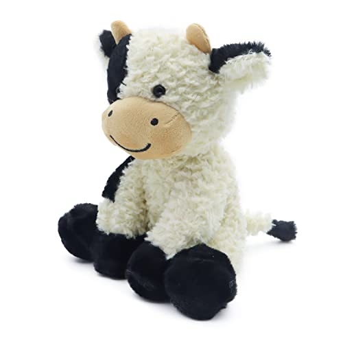 Religes 9" Cute Cow Stuffed Animals Soft Cuddly Cow Plush Stuffed Animal Birthday Gifts For Boys And Girls, Plush Animal Decorations (Cows - Sitting) #TOP1