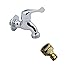 Leakproof Hose Fittings 1 Piece Of Standard Copper Faucet Washing Machine Hose Fittings Quick Coupling Adapter Fittings Industrial Cleaning Gun (Diameter : 1/2'')