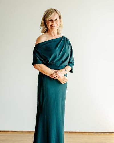 Women's Satin Mother of The Bride Dresses One Shoulder Half Sleeve Mermaid Formal Evening Dresses2