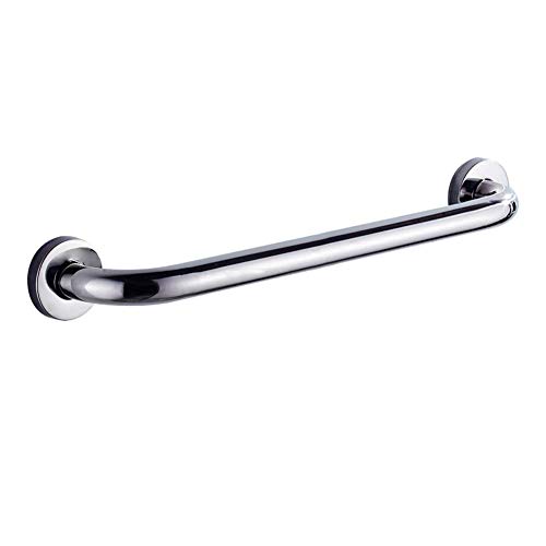 Barre d'appui de douche en chrome poli de 68cm avec fixation murale - 2