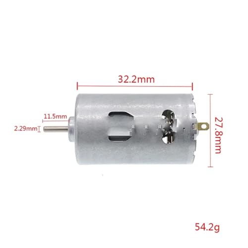 Taladro pequeño DC12V 10000 RPM con escobillas de carbono miniatura 3