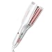 MiroPure ヘアアイロン カール ウェーブアイロン 26㎜ 挟むだけで可愛い カールアイロン 実現 160℃～220℃ 千万級マイナスイオン吹出 やけど防止 初心者向けカールアイロン プレゼントも最適 海外対応 PSE認証済 日本語取扱説明書付き ホワイト