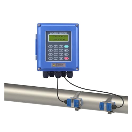 超音波水流量計デジタルポータブル超音波流量検出器スマート液体油圧オイルインジケータ 24VDC クランプオン率(DN15-DN100(L1))