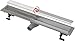 Produktbild AlcaPlast APZ13 DOUBLE9 Duschrinne | Ablaufrinne komplett mit doppelseitigem Edelstahl Rost befliesbar, Länge:850 mm