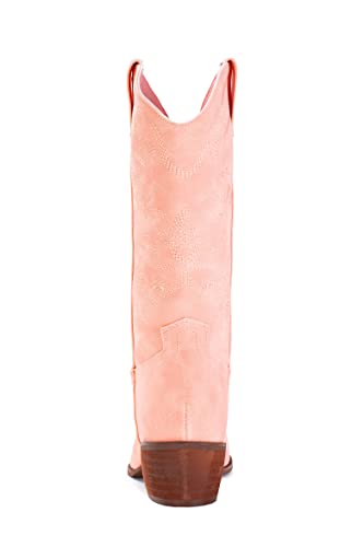Image of IUV Cowboy Boots For Women Pointy Toe Women's Western Boots Cowgirl Boots Mid Calf Boots