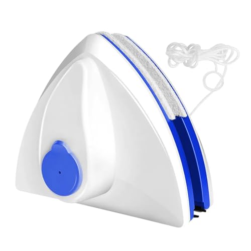 Limpador De Vidro Magnético Triangular Dupla Face Pra Janela