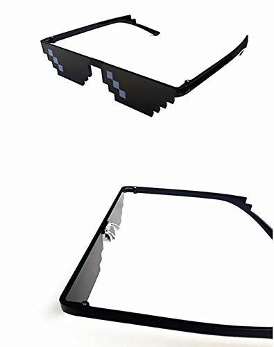 Magik Thug Life Glasses Sunglasses MLG Shades Eyewear 8 Bit Pixel Unisex Meme Cool Mosaic Glasses Party Glasses3