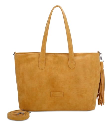 Sac cabas moutarde Jordy de Fritzi aus Preussen idéal pour vos journées shopping