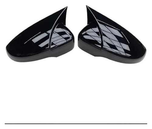 Coques de rétroviseurs Golf 6 MK6 GTI aspect carbone anti-rayures 2pc