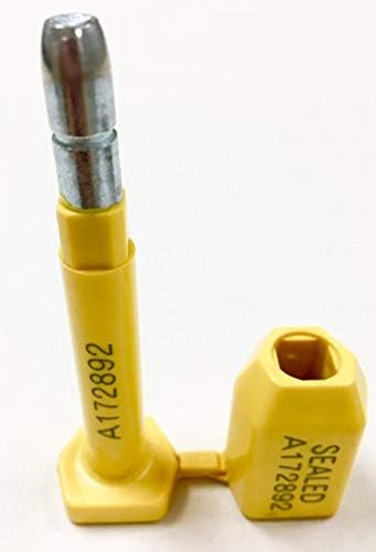 Miniatura 2 de Brand Bolt Seals - Sello de envío de alta seguridad con numeración progresiva de impresión, a prueba de manipulaciones para camiones, remolques,