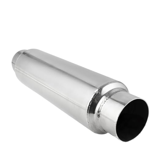 Tuyau d'échappement universel en inox pour rénover le style arrière de votre auto