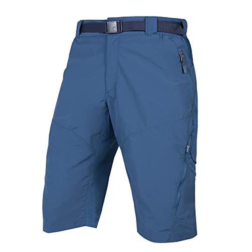 Endura Hummvee Short de cyclisme baggy avec doublure pour homme, blueberry, Taille XL