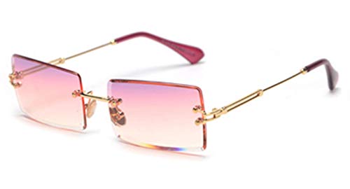 Lunettes de soleil carrées sans cadre pour vos terrasses et sorties d'été