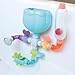 Nuby Wacky Waterworks – Bade-Spielzeug mit Saugnapf | Kognitives Wachstum für Kinder | Interaktives Wasserspielzeug | Spaßig und lehrreich | Ab 18 Monaten