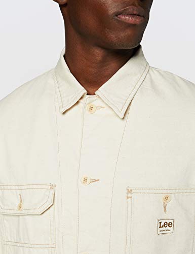 Lee Box Pocket Loco Giacca di Jeans, Eco Rinse