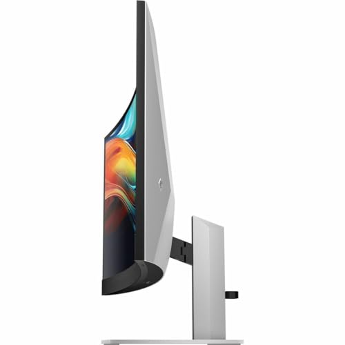 Image of HP HP Series 7 Pro 39.7 inch 21:9 5K Ultra HD Curved IPS LCD Conferencing Monitor with Webcam Package, Black /Silver - 740PM