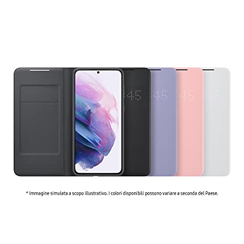 Image of Samsung Plastic Official LED View Flip Cover Case For Galaxy S21+ (Pink)