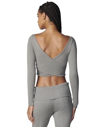 florence by mills Women's Barre Collection Crossback Sweater Top4