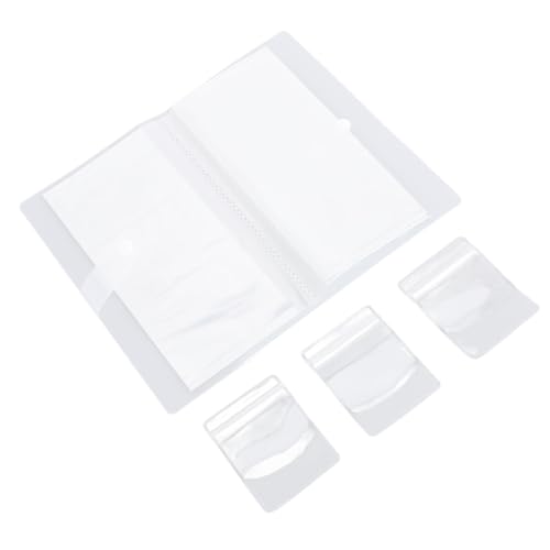 ZJchao Transparent Jewelry Storage Book Double Layer Organizer Album for Rings Necklaces Bracelets