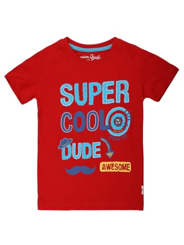 Image of Lil Tomatoes Boys Cotton Lycra T-Shirts