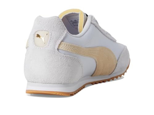 PUMA PUMA Women's Arizona Shoes, Silver Mist-Canvas-Gold, 5.5