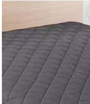Single Bed Mattress Protector | 100% Waterproof Terry Cotton Mattress Protector for Single Bed | Hypoallergenic Ultra Soft Mattresses Cover Single Bed (Grey, 48 x 72 inch)-picture-10