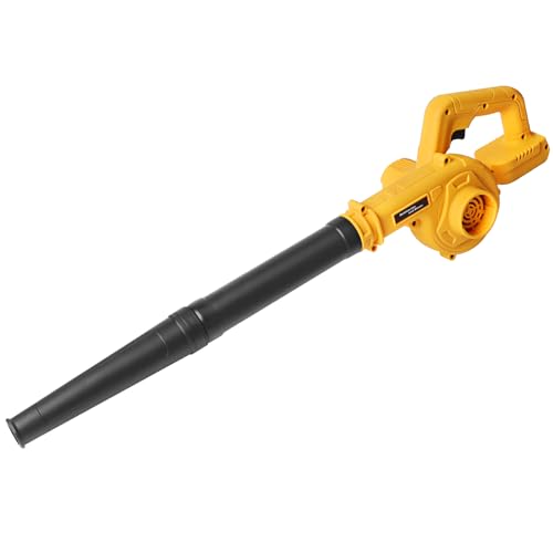 Powarobor Soplador Compacto Eléctrico Inalámbrico para Dewalt XR 18V Batería,para Limpiar Hojas ni Polvo,Pasillos Exteriores,Patio,Garaje,Limpieza doméstica,Jardín (sin batería ni Cargador)