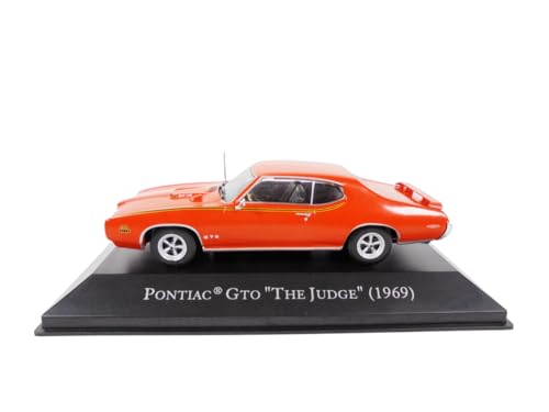 Modelo de auto a escala 1:43 compatible Pontiac GTO The Judge 1969 miniatura 2
