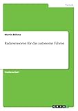 radarsensor w212  Radarsensoren für das autonome Fahren