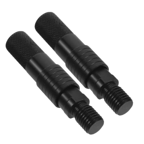 Fishing Rod Bite Alarm Connector 0.8cm Thread Quick Release 2pcs Black
