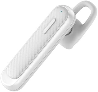 سماعة اذن ستيريو لاسلكية بدون استخدام اليدين مع ميكروفون | EB010 ابيض داخل الأذن