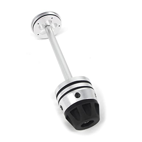 Motorrad Sturzschutzbügel Motorrad Hinterrad Achse Gabel Crash Protector Slider Für R1200GS Bm&w R1250GS Für Adv Für LC K1200GT R1250 Für GS Für RT/R Für R Nine T K1300 Für GT/R ( Farbe : Silber )