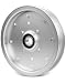 HQPASFY New Upgrade AUC10172 15959 Deck Flat Idler Pulley Compatible with John Deere Z335E Z525 Z535M Z535R Z540 Z525E Z540M Z540R