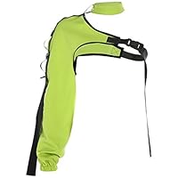 WOWOWO Damen EIN-Schulter reflektierend, Oben kurz, Halsband, unregelmäßige Schnalle, T-Shirt, Schultererhöhung