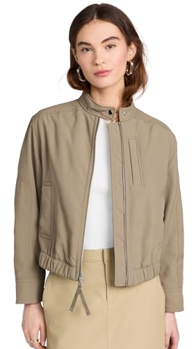Vince Women's Cropped Bomber Jacket
