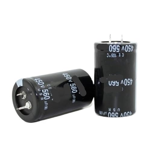 2 condensadores de 450V y 560uF contra picos de tensión en soldadoras e inversores 35x50mm 2