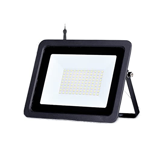 Proyector LED, DIRIGIÓ Luz de inundación 1 0W 20W 30W 50W 100W Reflectación de reflector reflector IP68 Lámpara de lavadora de pared al aire libre reflector impermeable(Warm,BLACK_30W)