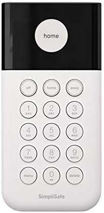 SimpliSafe Wireless Keypad – Touch-to-Wake Technology – Compatible with The Home Security System – Latest Gen