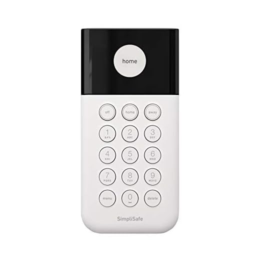 SimpliSafe Wireless Keypad - Touch-to-Wake Technology - Compatible with The Home Security System - Latest Gen
