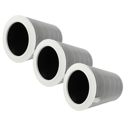 vhbw 3x filtro HEPA compatibile con Xiaomi Mi Air Purifier 2H, 2S, 3H, Pro, 2, 3, 2C, 3C purificatore d'aria - Filtro di ricambio